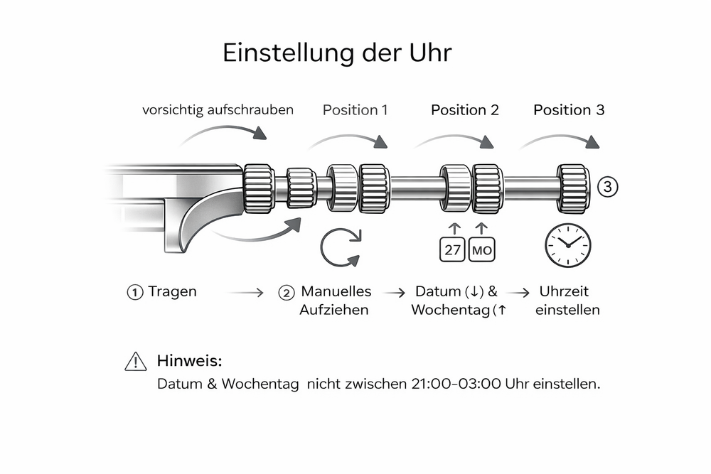 Krone richtig bedienen